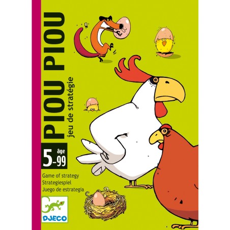 Jeux de Cartes - Piou-piou - Jeu de société - Djeco