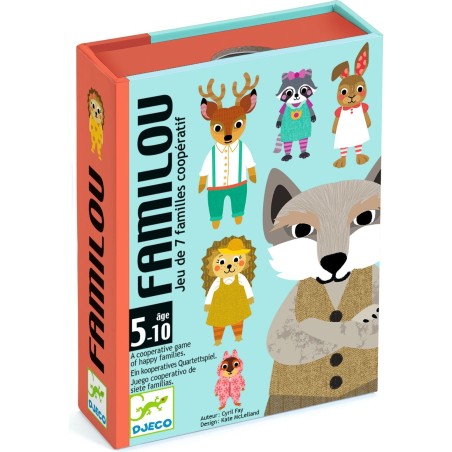 Jeu de 7 familles Mini nature - jeu de cartes - Djeco