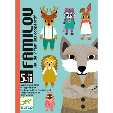 Jeu de 7 familles Mini nature - jeu de cartes - Djeco