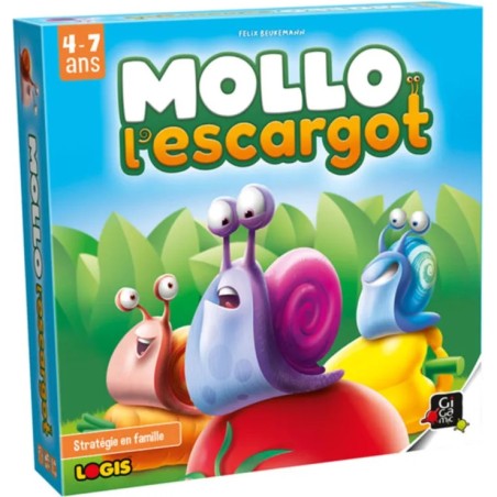 Mollo l'Escargot Jeux de Société Enfant - Gigamic