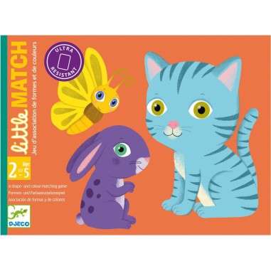 Porte cartes chat pour enfant - Djeco - 4,90€