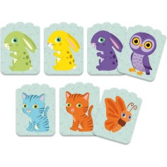 Jeu de cartes des tout-petits - Little Match - Djeco 2