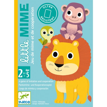 Little Mime - jeu de cartes des tout-petits - Djeco