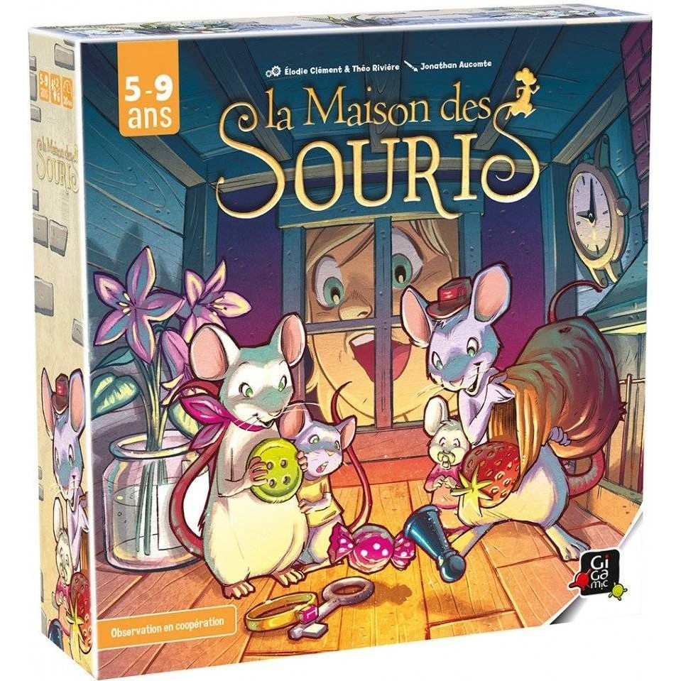 La Maison des Souris Jeu Coopératif Gigamic