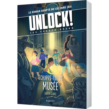 Unlock! Les Escape Geeks - Échappe-toi du musée! - Jeux de société - Rageot