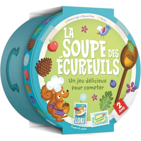 La soupe des écureuils - Jeu de société enfant - Loki