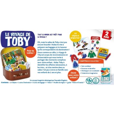 Le voyage de Toby - Jeu de société enfant - Loki