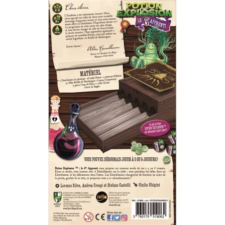 Potion Explosion - Le 6e Apprenti - Jeu de société - Edge - Iello