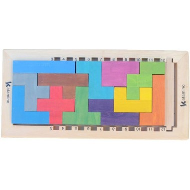 Katamino géant en bois - jeu de logique - Gigamic - Dj Games