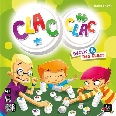 Clac Clac - Jeu de société en famille dès 4 ans - Gigamic
