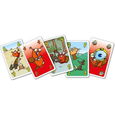 Gang de castors - jeu d'ambiance et de bluff - Gigamic