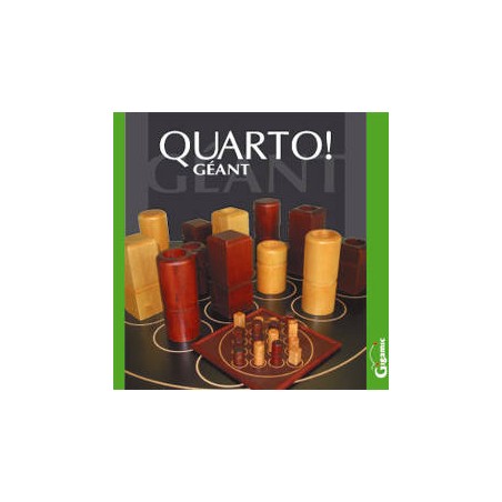 Quarto géant - jeu de société surdimensionné - Gigamic