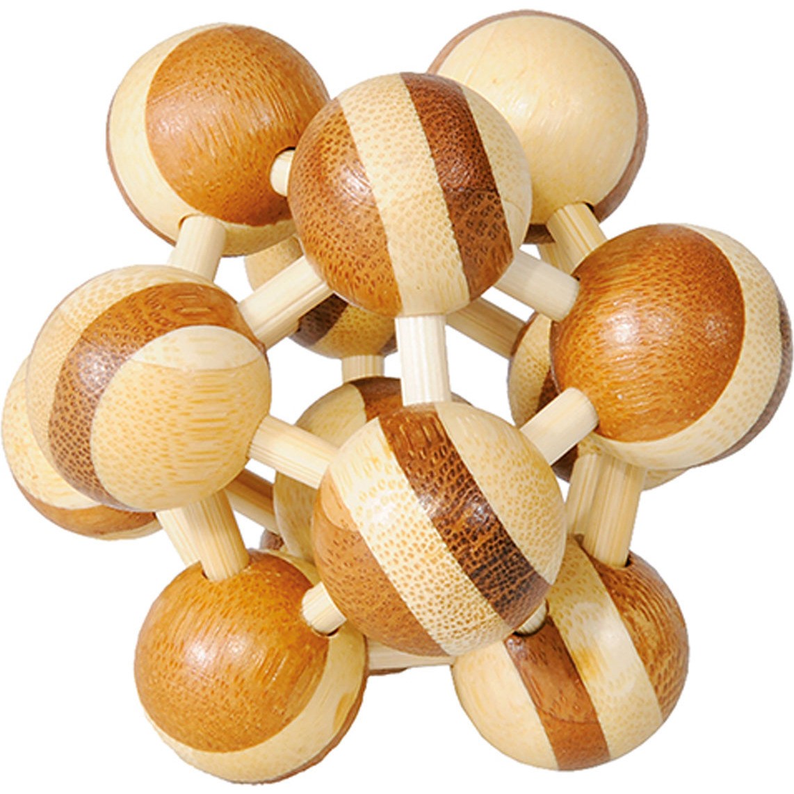 Cassetête en bois Bamboo : Atomium Fridolin