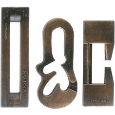 Violon - Cast Puzzle - Jeux classiques - Casse-têtes - Hanayama 2