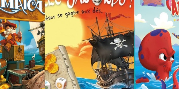 Les jeux de société avec des Pirates - Les Amis Ludiques
